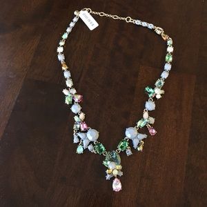 NWT J Crew teardrop pastiche collar necklace